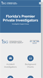 Mobile Screenshot of investigativesupportgroup.com